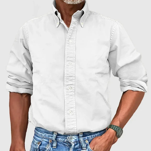 Men's Waterproof Long-Sleeved Shirt