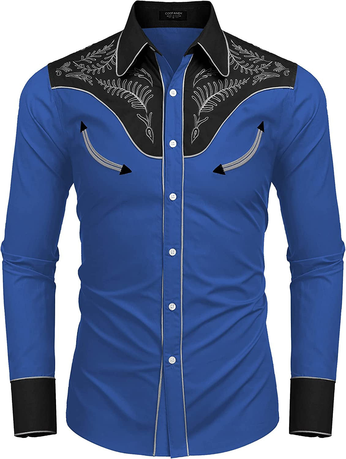 Spring Western-style printed loose long-sleeved shirt