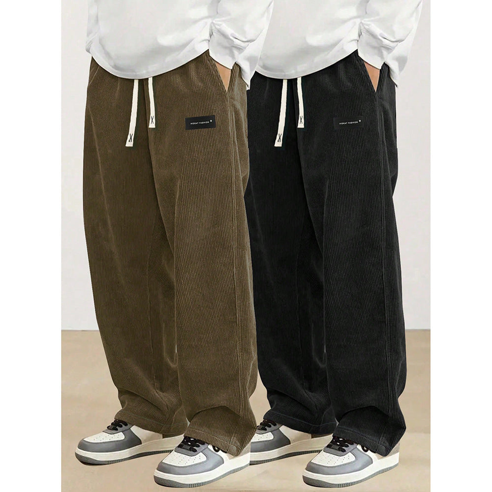 New loose-fitting athletic sweatpants, versatile long pants.